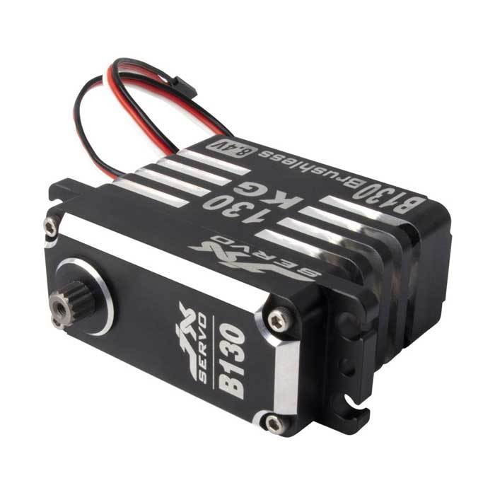 JX B130 130kg Brushless Servo Super Large Torque Full CNC Metal Gear Standard Digital Servo for Robot Rc Drone Airplane