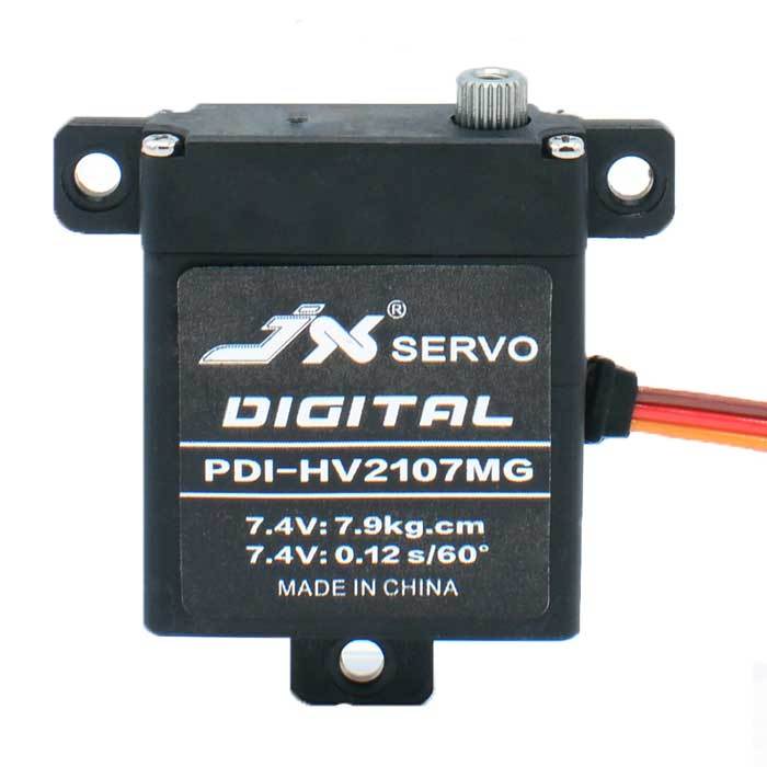 JX Servo PDI-HV2107MG 7.9kg Steering Torque Mini Digital Metal Gear Core Servo for RC Fixed Wing Airplane Plane