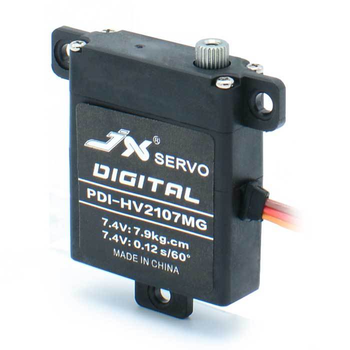 JX Servo PDI-HV2107MG 7.9kg Steering Torque Mini Digital Metal Gear Core Servo for RC Fixed Wing Airplane Plane