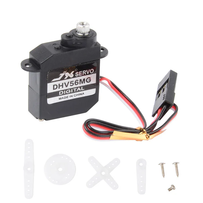 JX DHV56MG 6g Servo Mini Steering Digital Metal Gear HV Coreless Servo for RC Small Fixed Wing