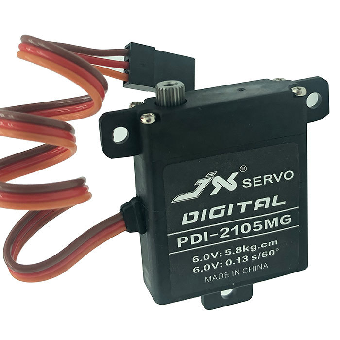 JX PDI-2105MG 21g Metal Gear Large Torque Digital Servo For RC Fixed Wing Airplane