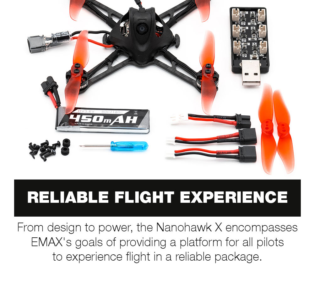 EMAX Nanohawk X 3 inch FPV Racing Drone