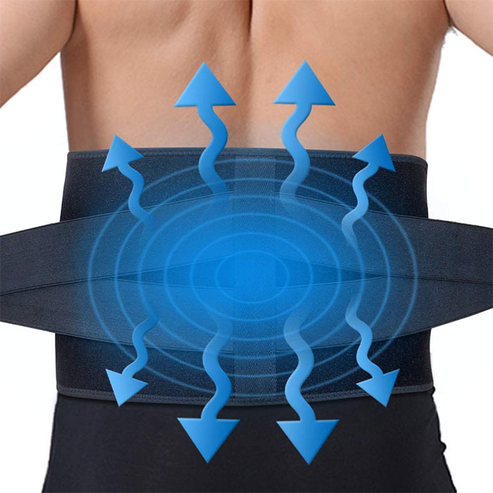 Ice Pack for Lower Back Pain Relief/Back Brace with Ice Packs for Lower Back Injuries