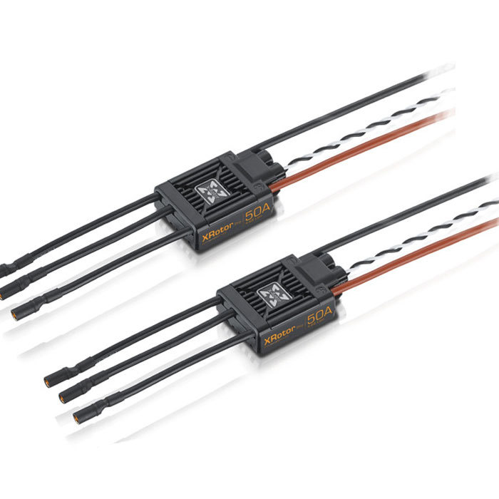 Hobbywing Xrotor Pro 50A 4-6S Brushless ESC for Multi-Rotor Drones (2PCS)