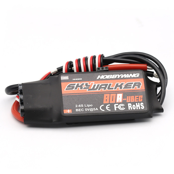 Hobbywing Skywalker 20A 30A 40A 50A 60A 80A Brushless ESC with UBEC for RC Airplanes