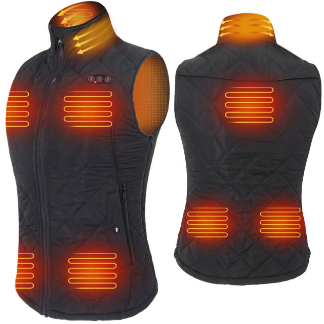 ARRIS Heated Vest for Women, Size Adjustable 7.4V Electric Warm Vest 8