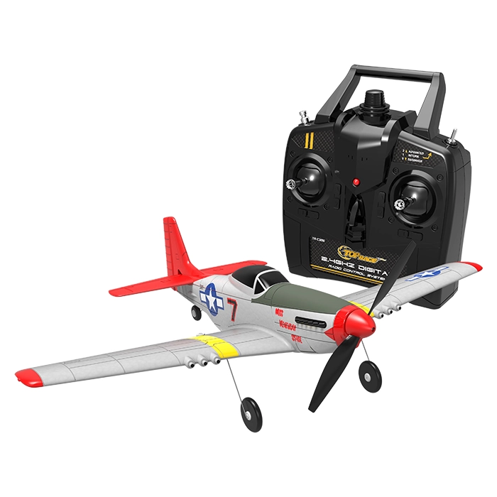 Volantex RC P-51 Mustang 4-Ch Beginner RC Airplane With Xpilot Stabilizer