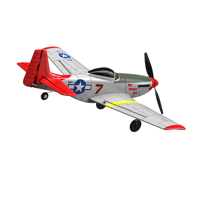 Volantex RC P-51 Mustang 4-Ch Beginner RC Airplane With Xpilot Stabilizer