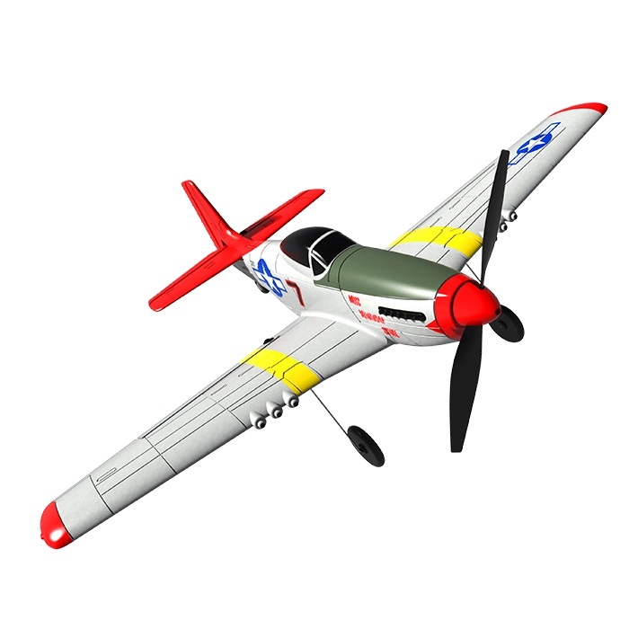 Volantex RC P-51 Mustang 4-Ch Beginner RC Airplane With Xpilot Stabilizer