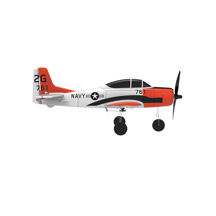 VOLANTEXRC T-28 Trojan 4CH RC Airplane RTF 761-9 With Xpilot Stabilizer