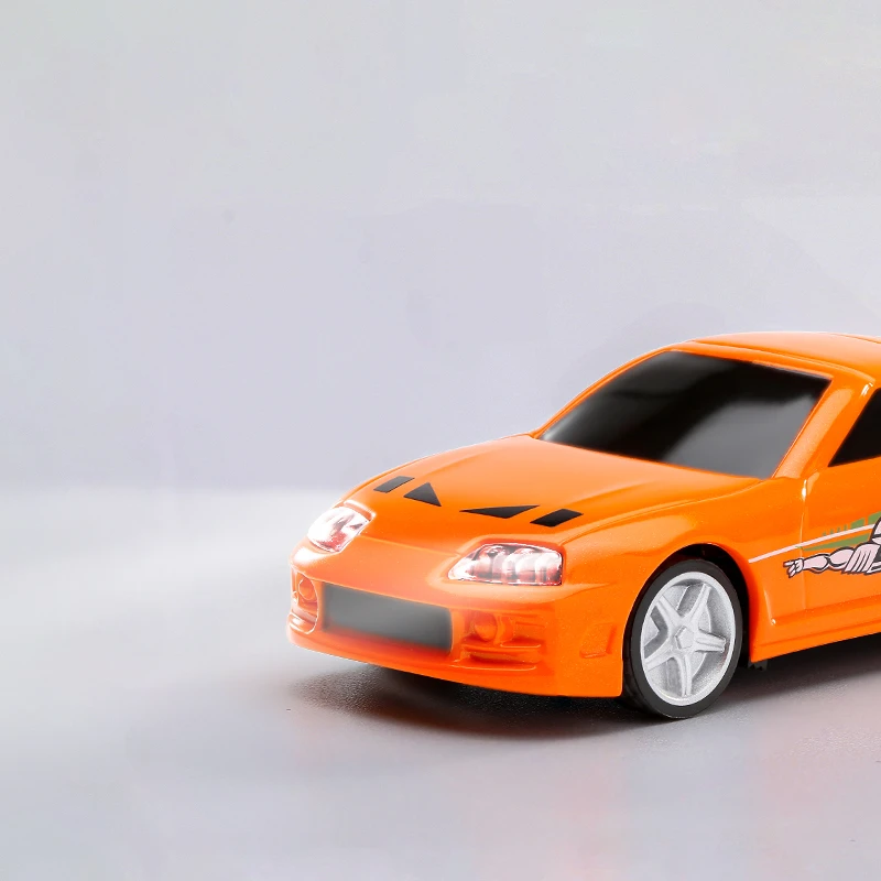 Turbo Racing C73 1:76 Scale 2.4G Sports Mini RC Racing Car RTR - Orange