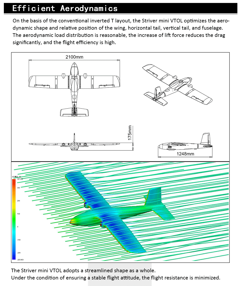  Fixed Wing UAV Aircraft Drone