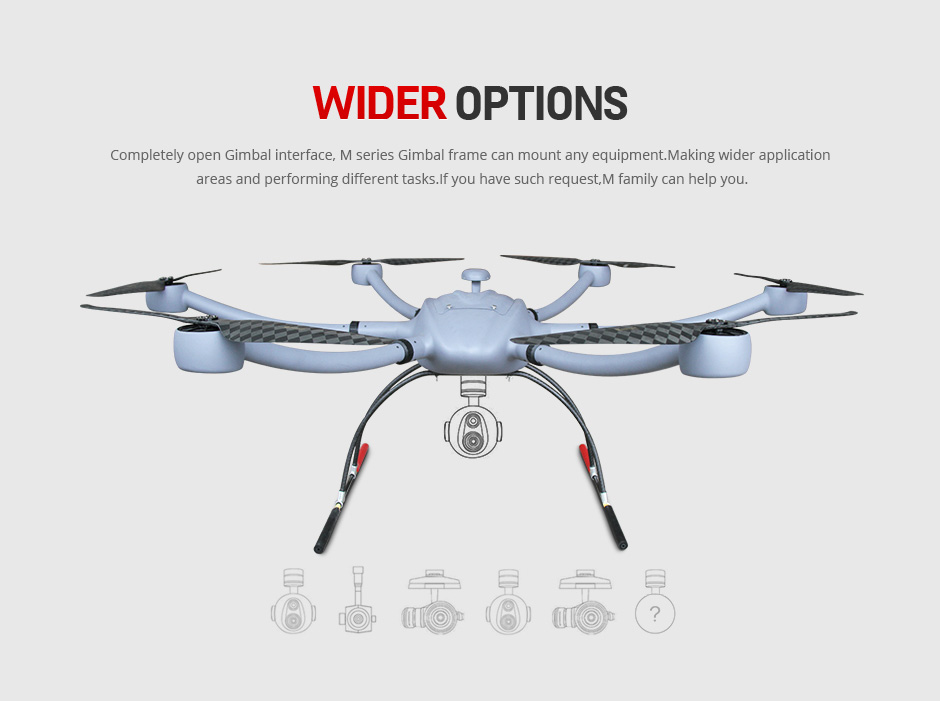 T-Motor M1500 Long Flight Time 5-10kg Payload UAV Drone Frame for Industrial Applications