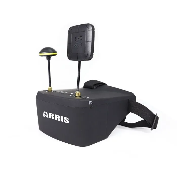 ARRIS EV800D 5inch 5.8g HD DVR 800 x 480 FPV Goggles w/ Receiver Built-in Batter ARRIS EV800D 5inch 5.8g HD DVR 800 x 480 FPV Goggles w/ Receiver Built-in Batter