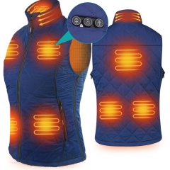 ARRIS Heated Vest for Women, Size Adjustable 7.4V Electric Warm Vest 8 Heating Panels with Battery Pack