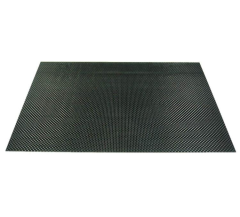 500X600X5MM 100% 3K Plain Weave Carbon Fiber Sheet Laminate Plate Panel 5mm Thickness (Glossy Surface)