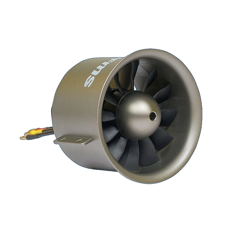 FMS 90MM Pro 12 Blades Metal Ducted Fan EDF With 4068-KV1650 Inrunner Brushless Motor for RC Airplane Fixed-wing RC Drone