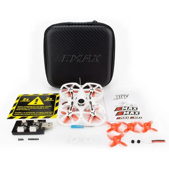 EMAX Tinyhawk II Indoor FPV Racing Drone RTF with Jumper T-Pro OpenTX Radio