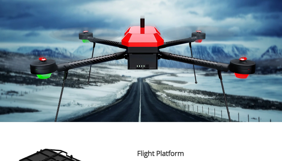 T-Motor T-Drone, the ESC (Electronic Speed Controller) has improved redundancy and reliability .