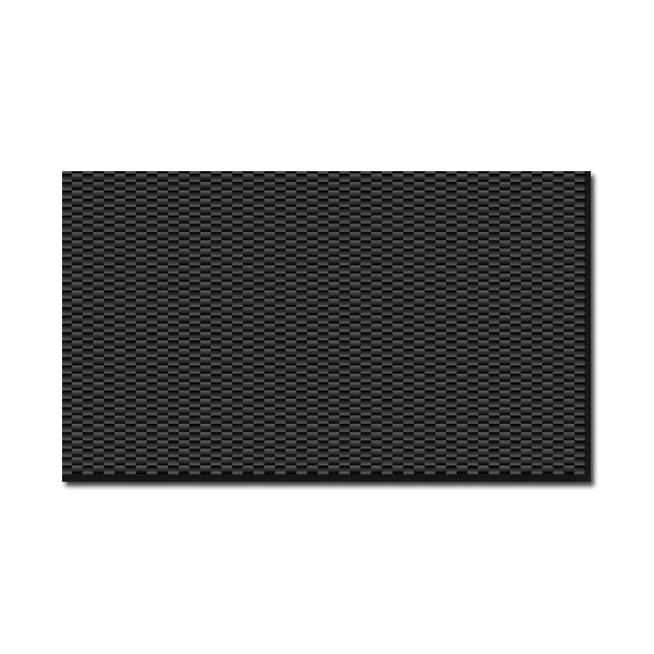 300X400X1.0MM 100% 3K Plain Weave Carbon Fiber Sheet Laminate Plate Panel 1.0mm Thickness