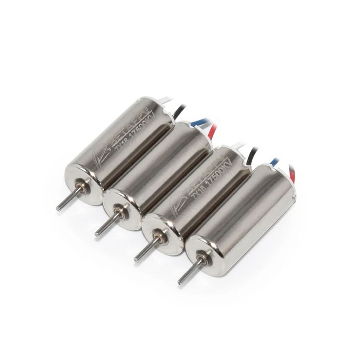 BETAFPV 7x16mm 3.7V 19000KV Brushed Motors with JST 1.25mm 2P Connector (2CW+2CCW)