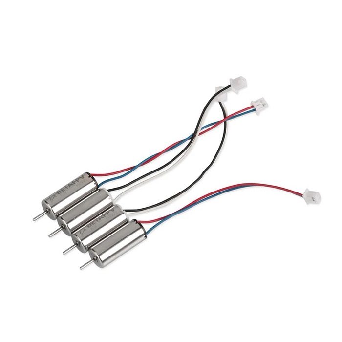 BETAFPV 7x16mm 3.7V 19000KV Brushed Motors with JST 1.25mm 2P Connector (2CW+2CCW)