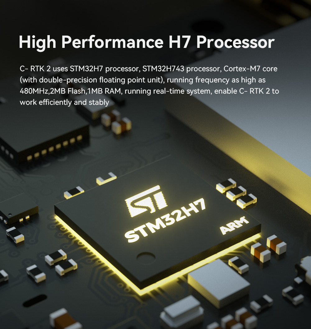 CUAV C-RTK 2 GNSS base station CAN Bus RTK PPK Module