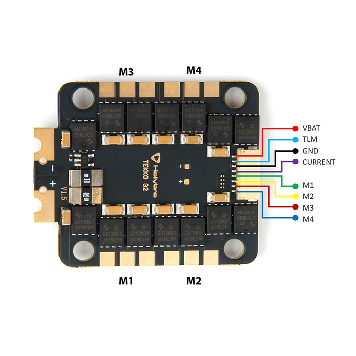 Holybro Tekko32 F4 4in1 50A ESC for Racing Quads