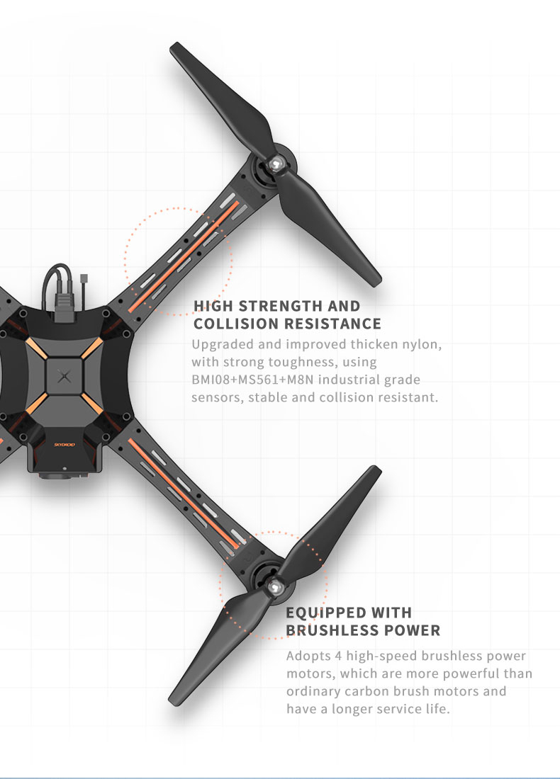 Skydroid MX450 RC Quadcopter Long Range Multifunctional Training