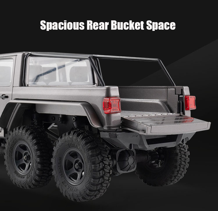 Rochobby 1:18 Cheyenne 6x6 All Wheel Drive RC Crawler RTR