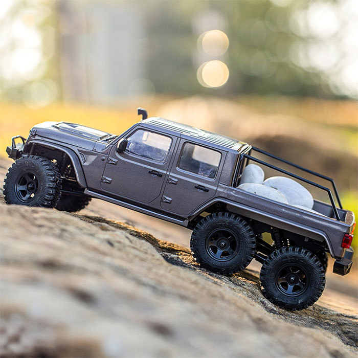 Rochobby 1:18 Cheyenne 6x6 All Wheel Drive RC Crawler RTR