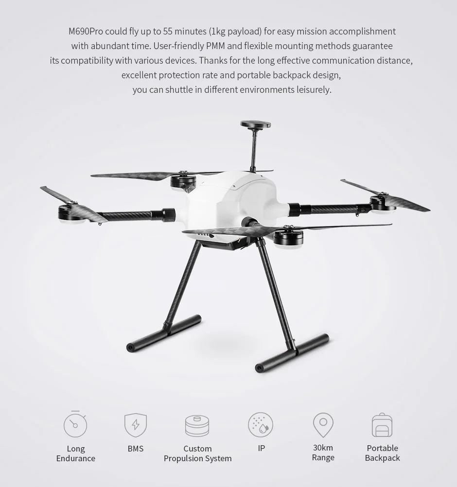 T-MOTOR M690 Pro rc quadcopter