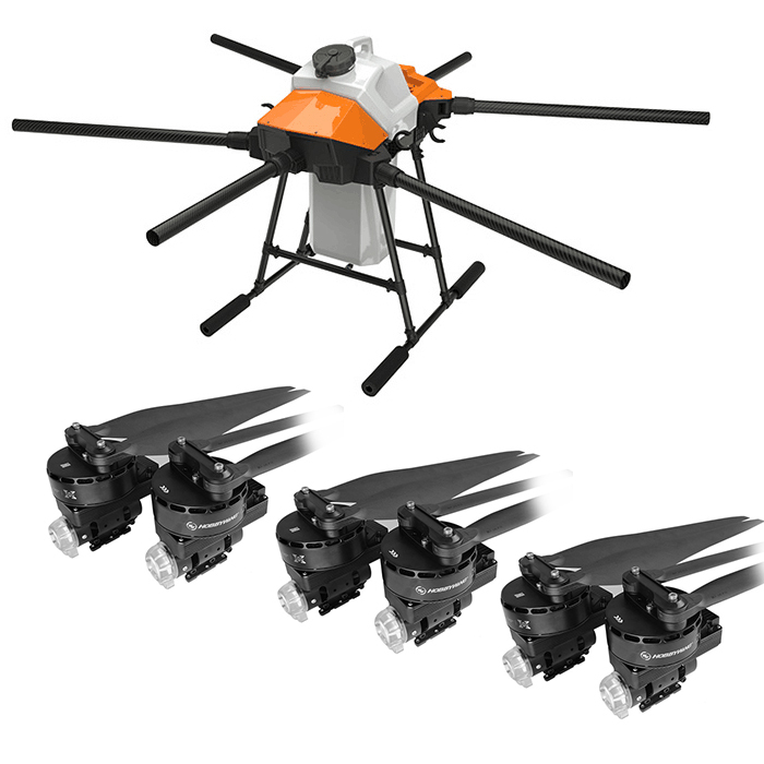 EFT G630 6 Axis 30L 30KG High Capacity UAV Agriculture Sprayer Drone Farm Drone