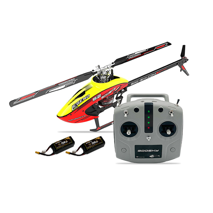 Goosky S2 High Performance 6-CH Direct Drive 3D RC Helicopter RTF