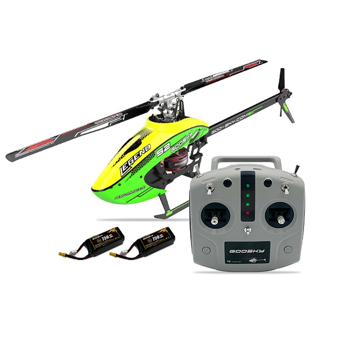 Goosky S2 High Performance 6-CH Direct Drive 3D RC Helicopter RTF