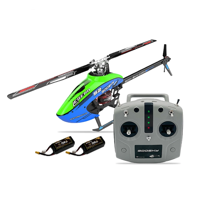 Goosky S2 High Performance 6-CH Direct Drive 3D RC Helicopter RTF