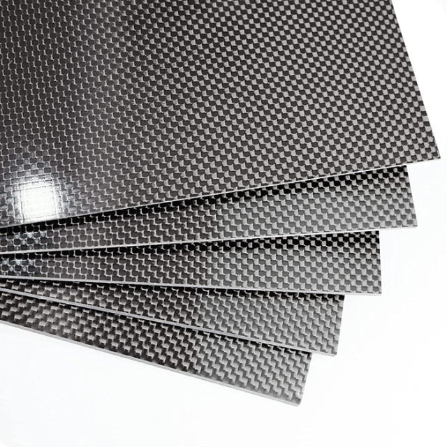 400x500x6MM 6MM Thickness Carbon Fiber Sheets 100% 3K Twill Matte Carbon Fiber Plate