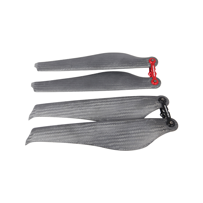 2272 22inches Carbon Fiber Folding Propeller with Folding Brackets (1CW + 1CCW)