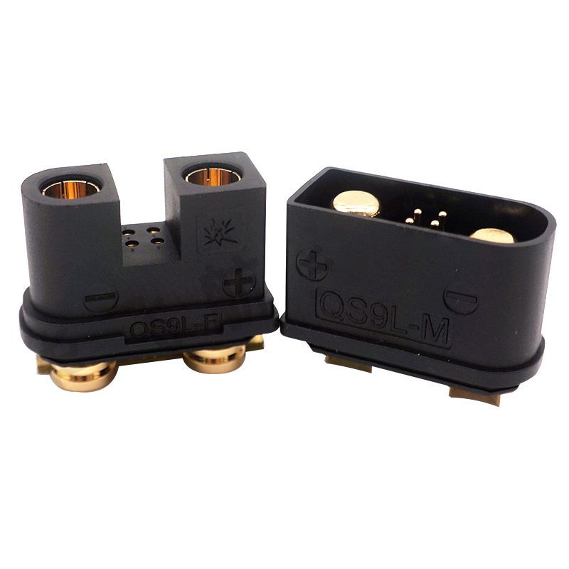 QS9L High Power Antispark Connectors High Current Plug Male Female for UAV agriculture Drones