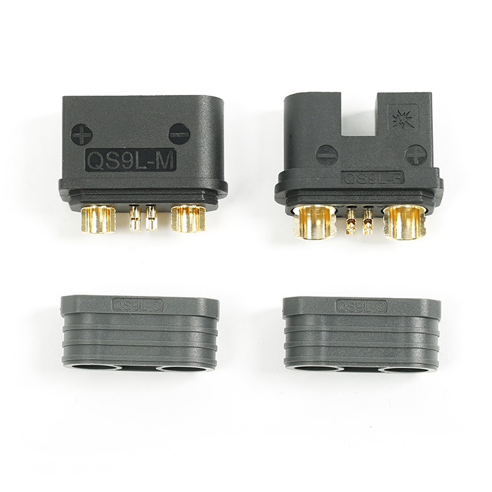 QS9L High Power Antispark Connectors High Current Plug Male Female for UAV agriculture Drones