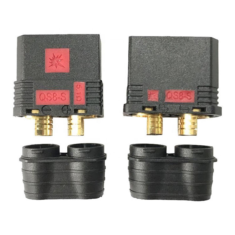 Loop Key Uav Connector QS8-S High Power Antispark Connectors High Current Plug Male Female for ...