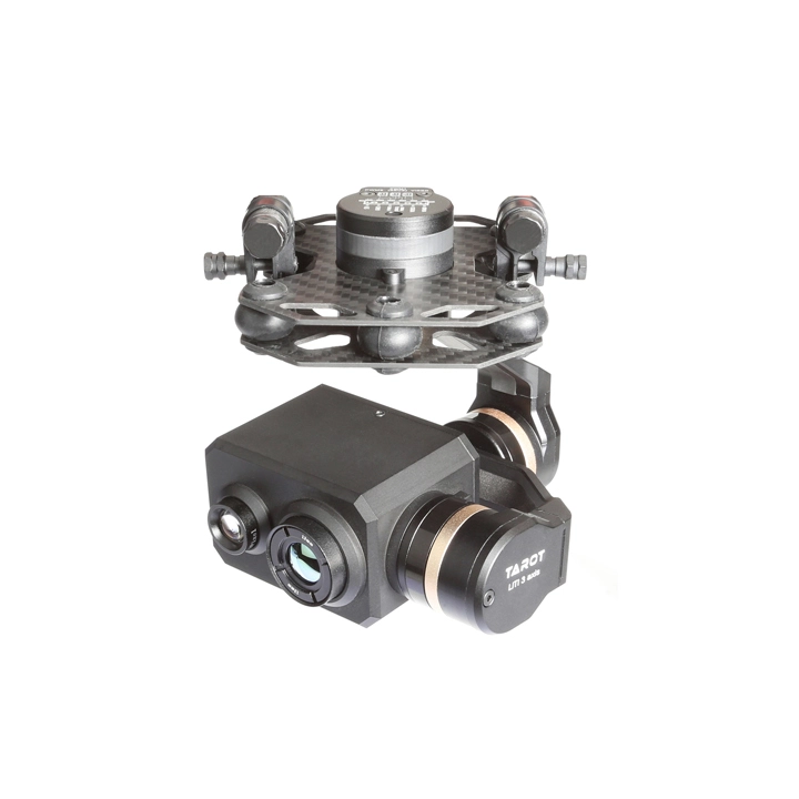 Tarot 3 Axis Dual Sensor 640 Thermal Imaging Camera Visible Light Camera Gimbal Pod for Industrial Applications Drones