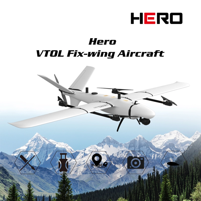 Makeflyeasy HERO VTOL inspection drone Aerial Survey Carrier Vertical take-off and landing Fixed-wing