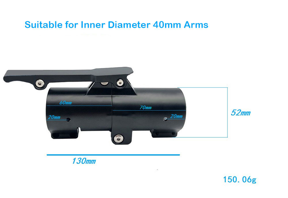40mm id arm metal folding parts