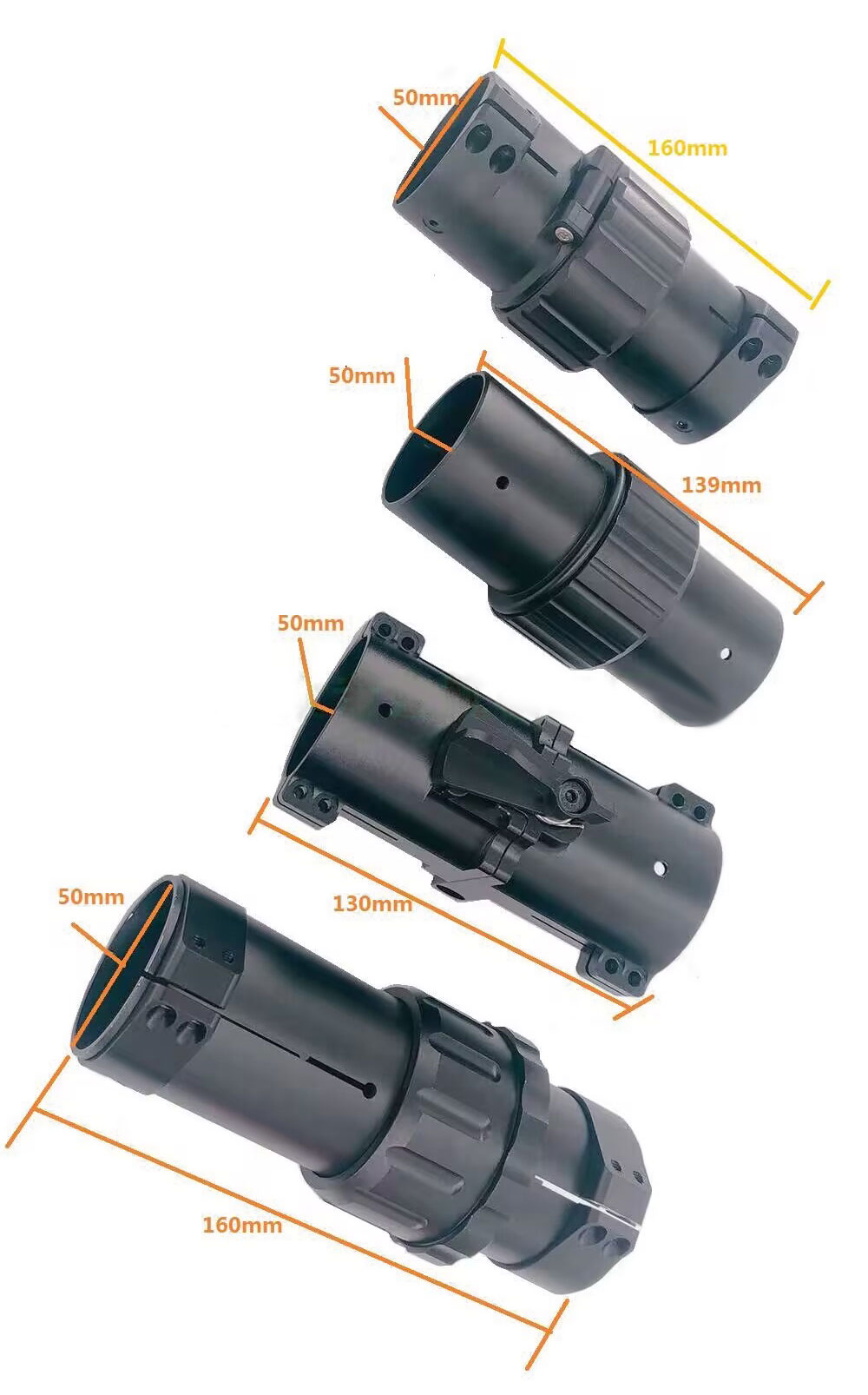 50mm folding parts