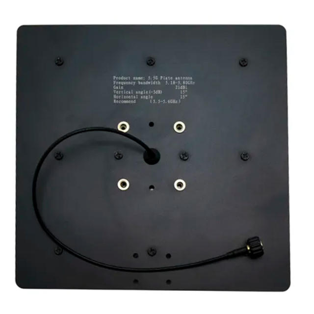 SIYI HM30 17dB High Gain Antenna Directional Patch Antenna with SMA Connector Compatible with HM30 Ground Unit and Antenna Trackers