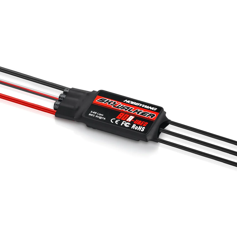 Hobbywing Skywalker 3-6S 80A ESC with 7V/7A BEC