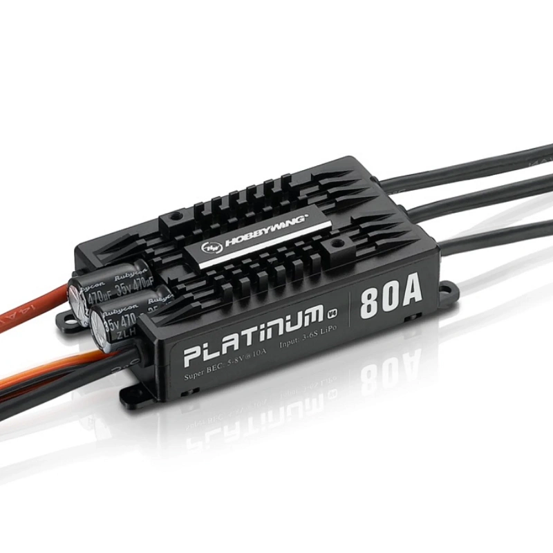 Hobbywing Platinum PRO V4 3-6S 80A 120A ESC for Helicopter