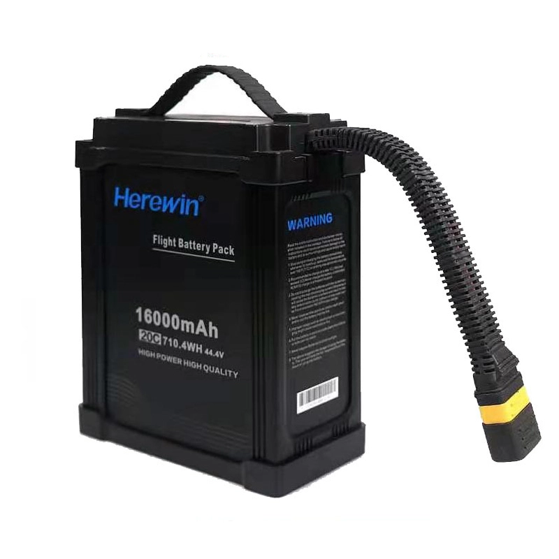 Herewin 12S 44.4V 12000mAh 16000mah 22000mah Lipo Battery for UAV Agriculture Spraying Drones