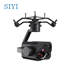 SIYI ZT30 4K 8MP 180X Hybrid 30X Optical Zoom Gimbal Camera Four Sensors Optical Pod 640 x 512 Thermal Imaging with AI Smart Tracking
